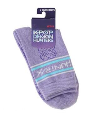 Netflix K-Pop Demon Hunters Huntr/X Crew Socks